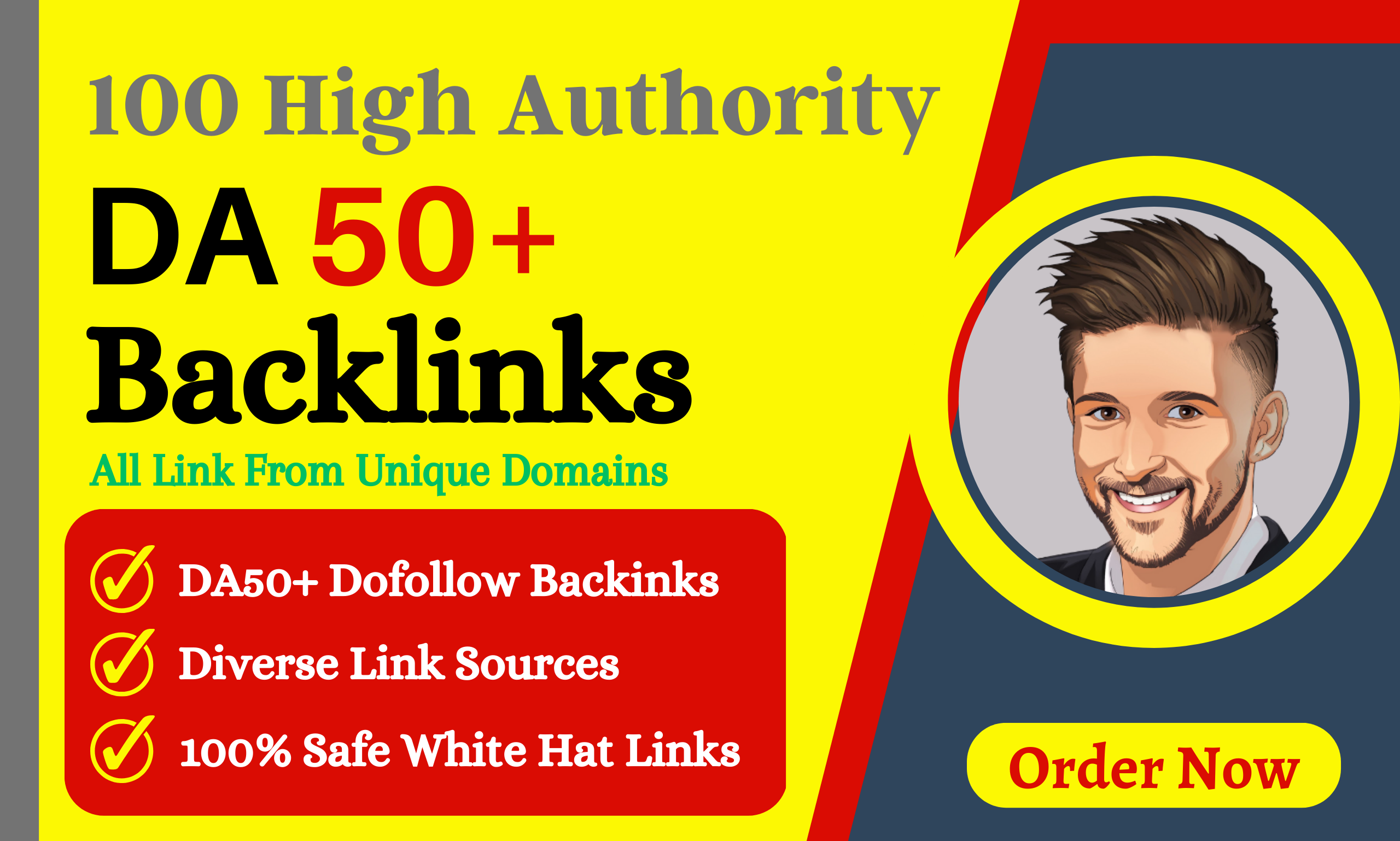i will do high quality dofollow SEO backlinks, high ...