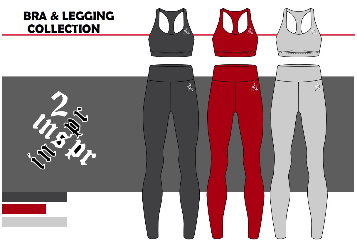 I will design your fashion sportswear, activewear an...