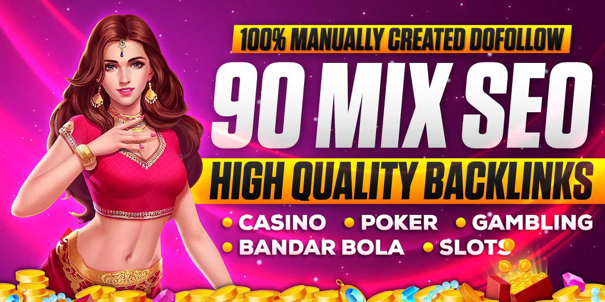 White hat 90 Mix high quality backlinks for your webs...