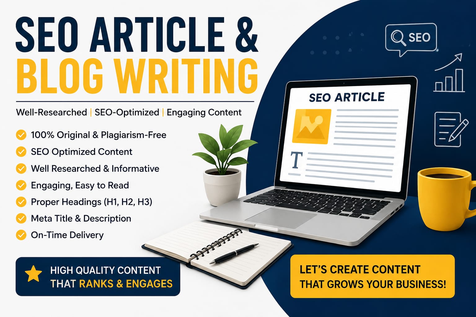 SEO Article & Blog Writing - Well-Researched and ...