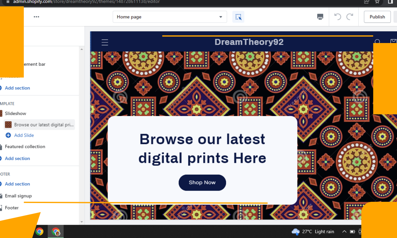 I will create a POD Printify store and integrate it with Shopify