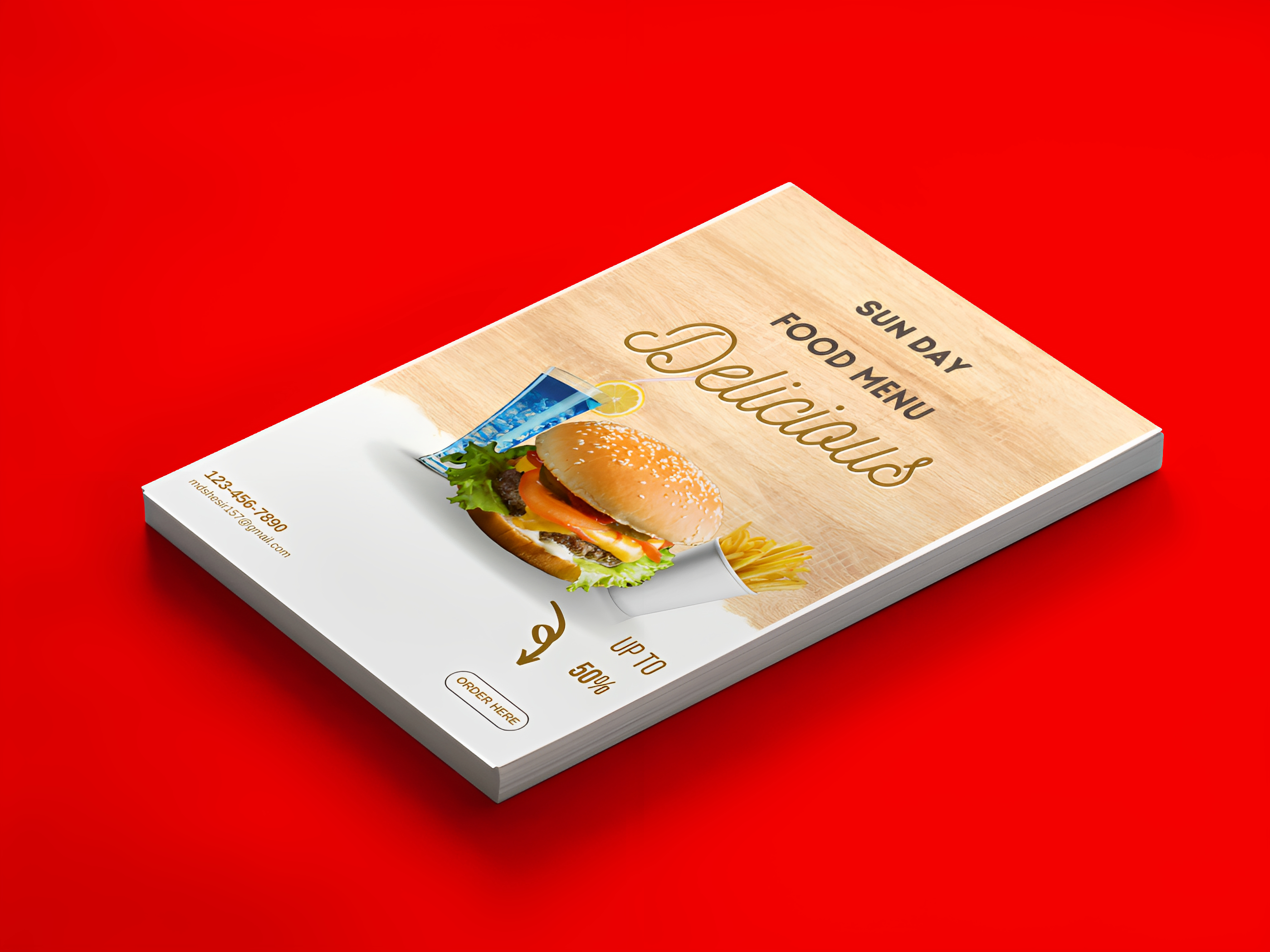 I will design flyers for party, corporate, food, and motion flyer