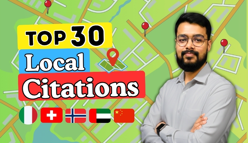 Top 30 Live local citations Italy, Switzerland, Norway, UAE, China for any country
