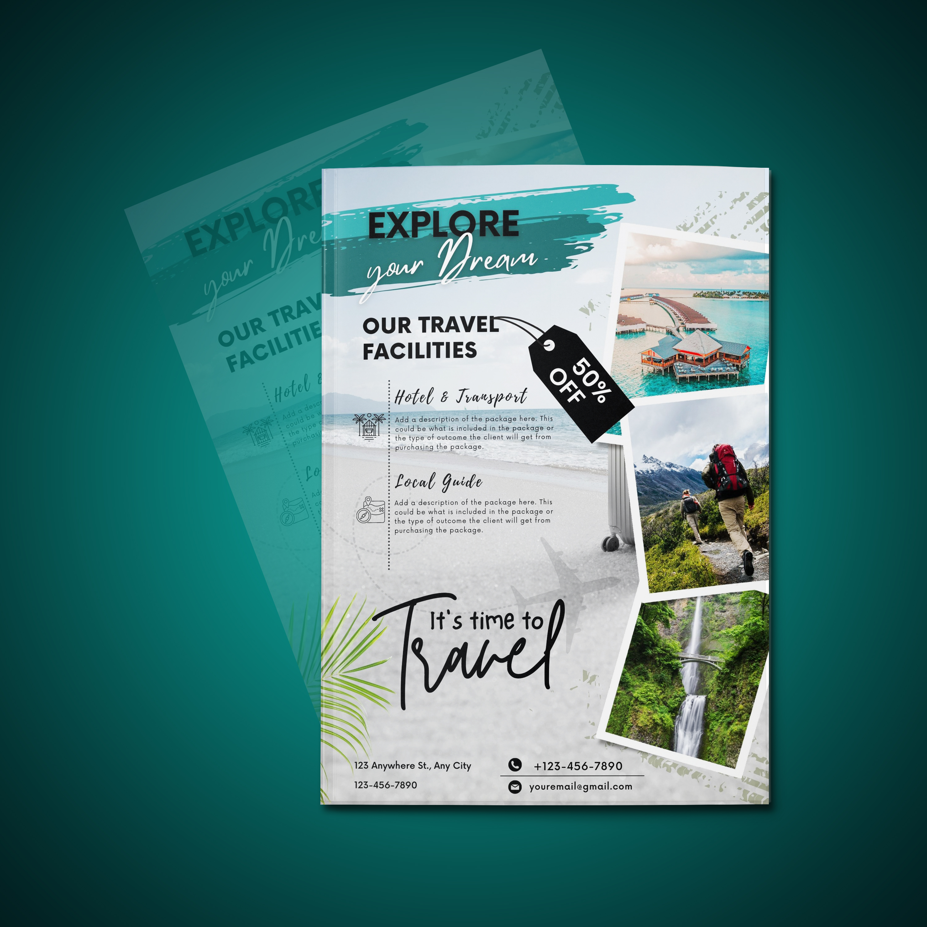 I will do professional business flyer and poster design