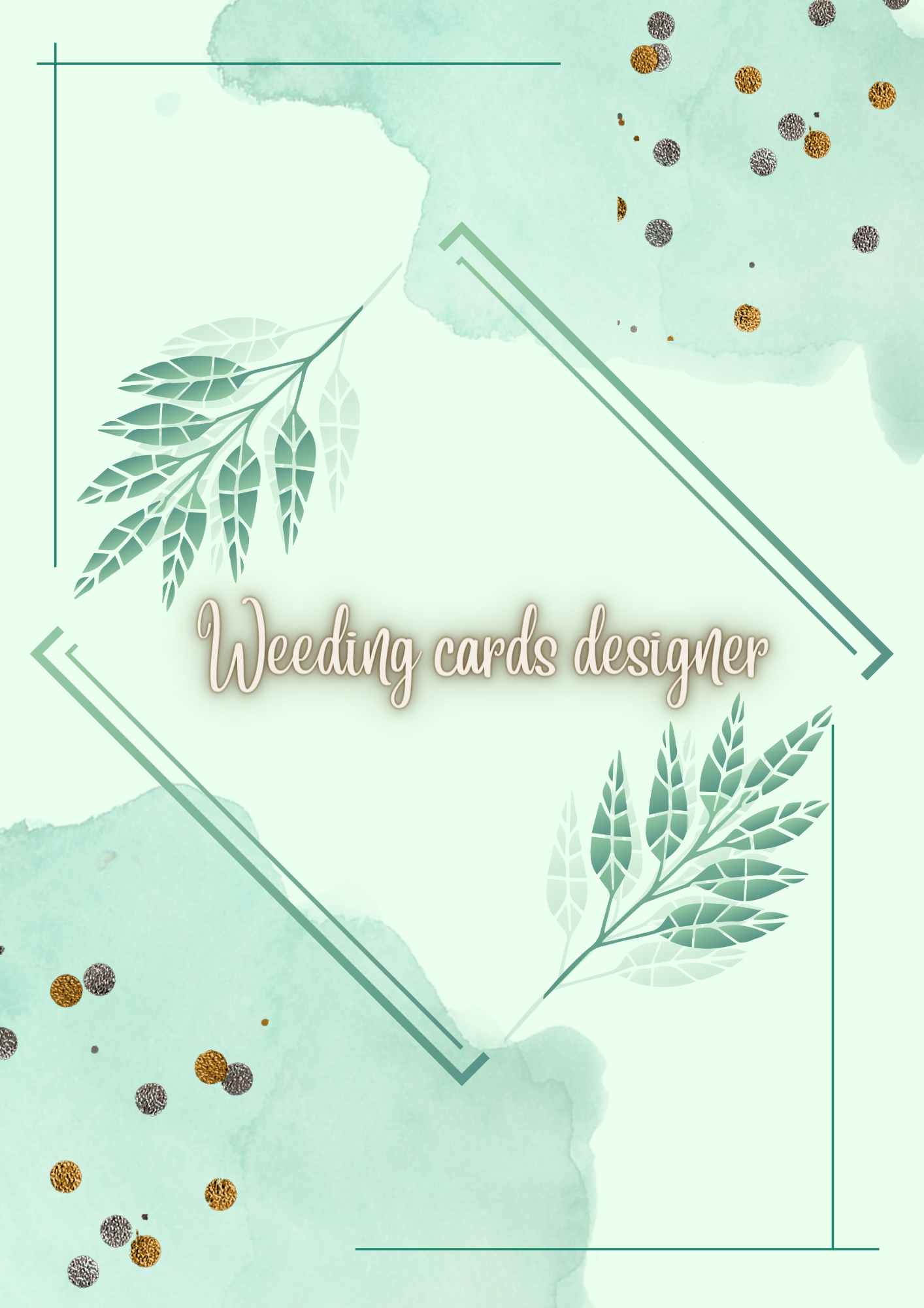 "Cherish Your Special Day with our Exquisite Wedding Cards". 