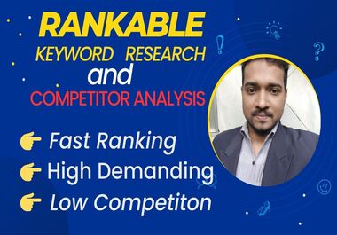 I can do profitable keyword research & competitor...