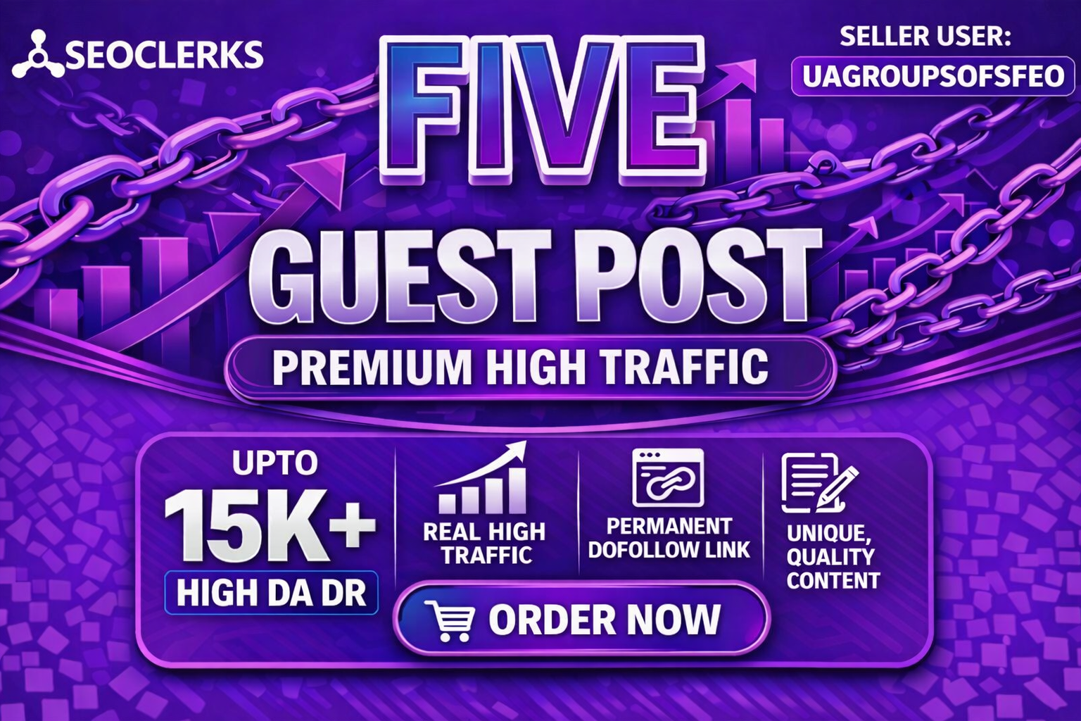 Five Premium Guest Posts on High Traffic Sites Up to 15K Visitors High DA DR Backlinks