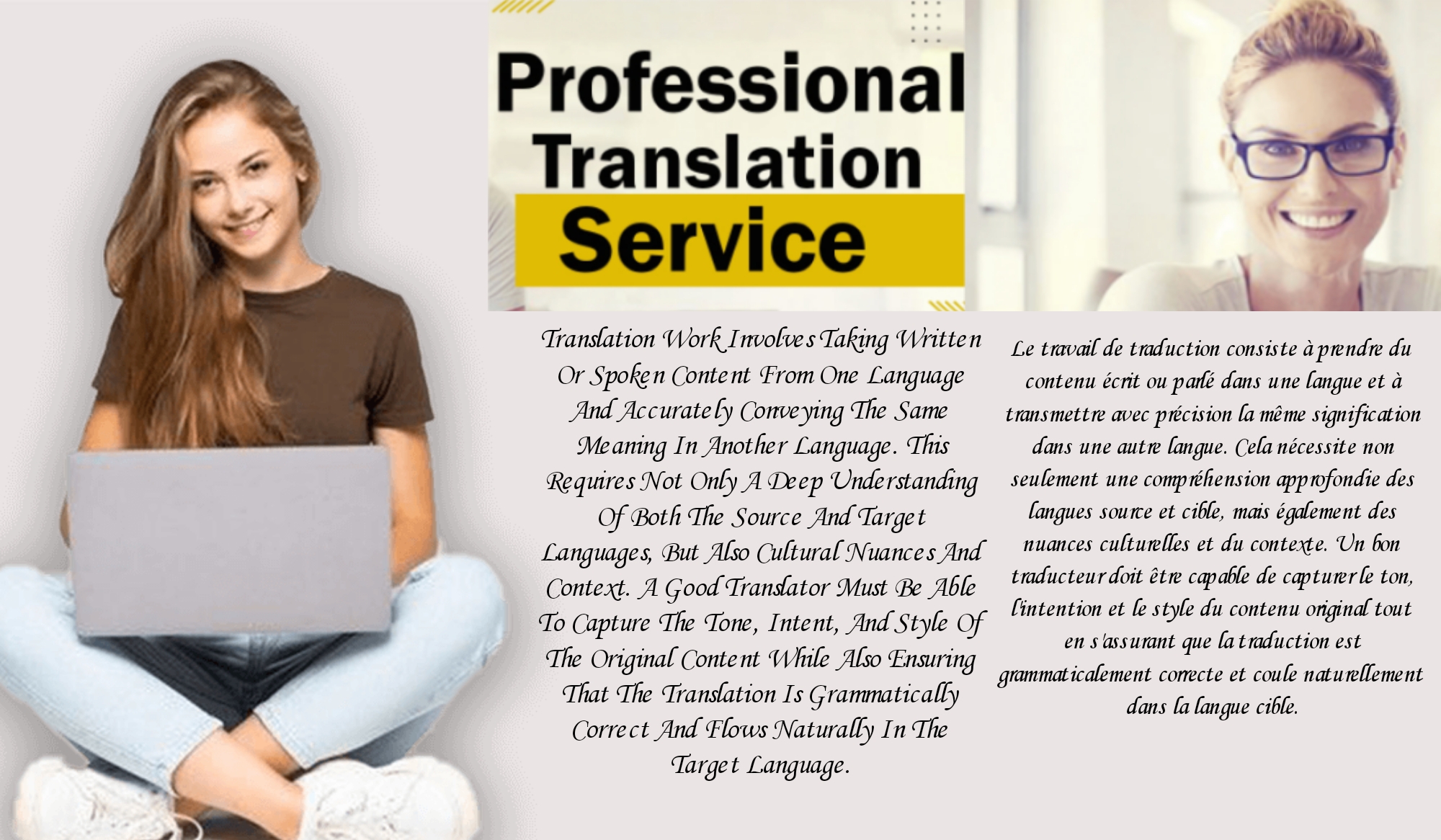 Professional translation services 