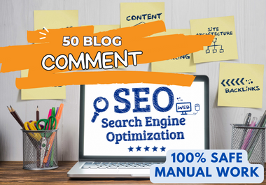 50 High Quality Backlinks Manual Web Comment High DA ...
