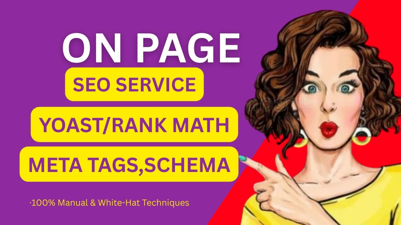 I will do professional On-Page SEO and technical opti...