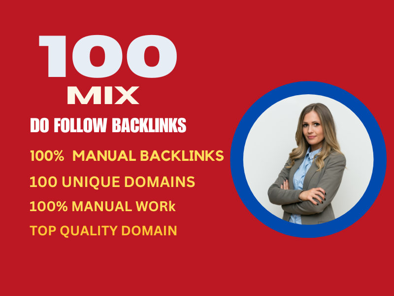 I will build 100 white hat SEO mix backlinks to high ...