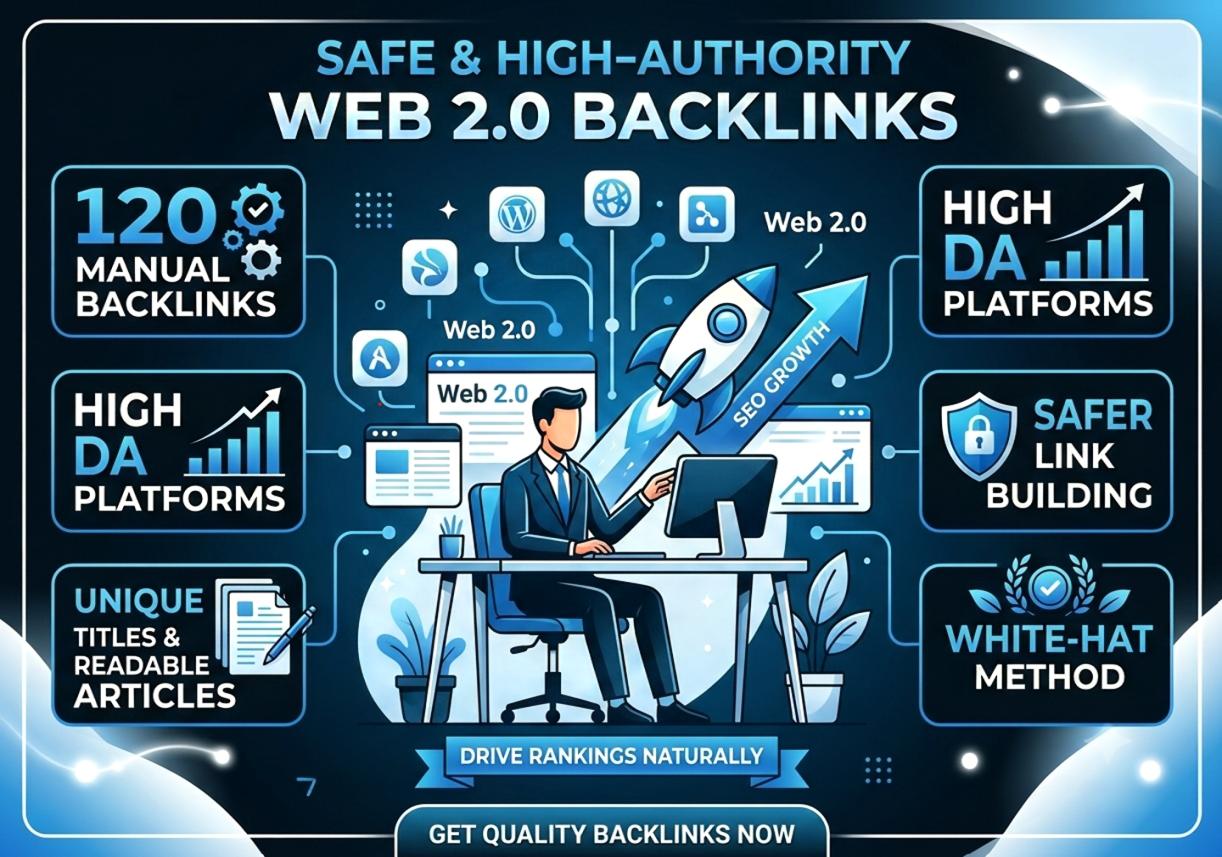 120 Human-Created Web 2.0 Backlinks - No Bots, No Sh...