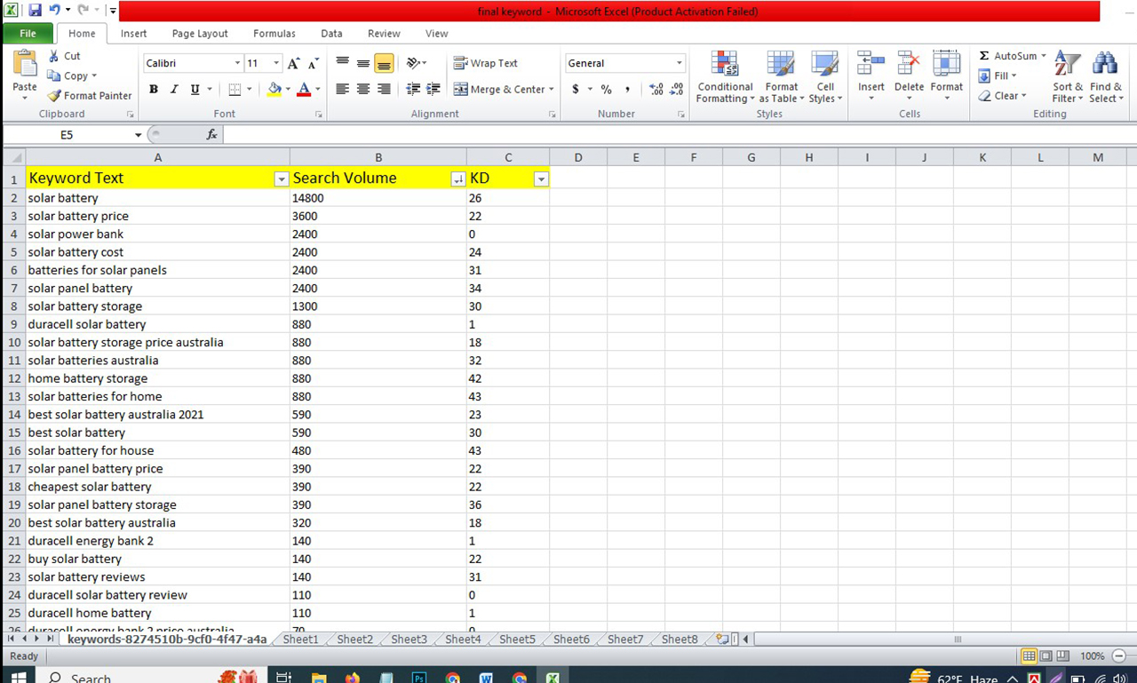 I will do SEO keyword research to quickly rank your site