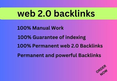 High Quality DA 70+ 30 Web 2.0 Backlinks Rank Your We...