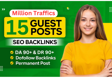 Publish 15 Guest Posts Millions Traffic sites on Medi...