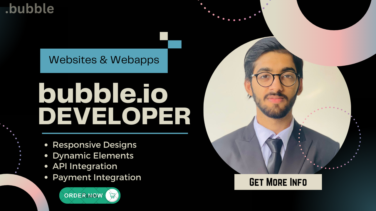 I will develop your website or app in bubble.io