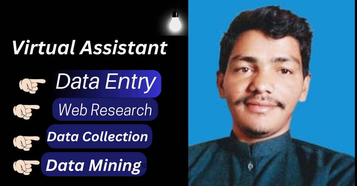 Your virtual assistant for data entry web research da...