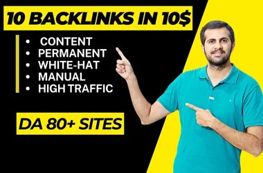 Manual White Hat Do follow and Permanent Backlinks wi...