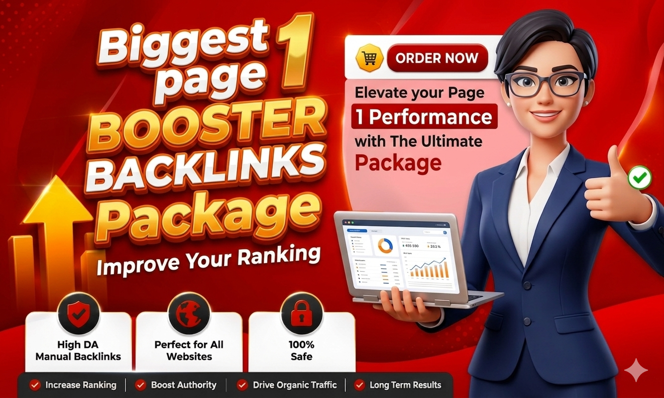 Biggest page 1 Booster Backlinks Package included Business Directory Improve Your Ranking