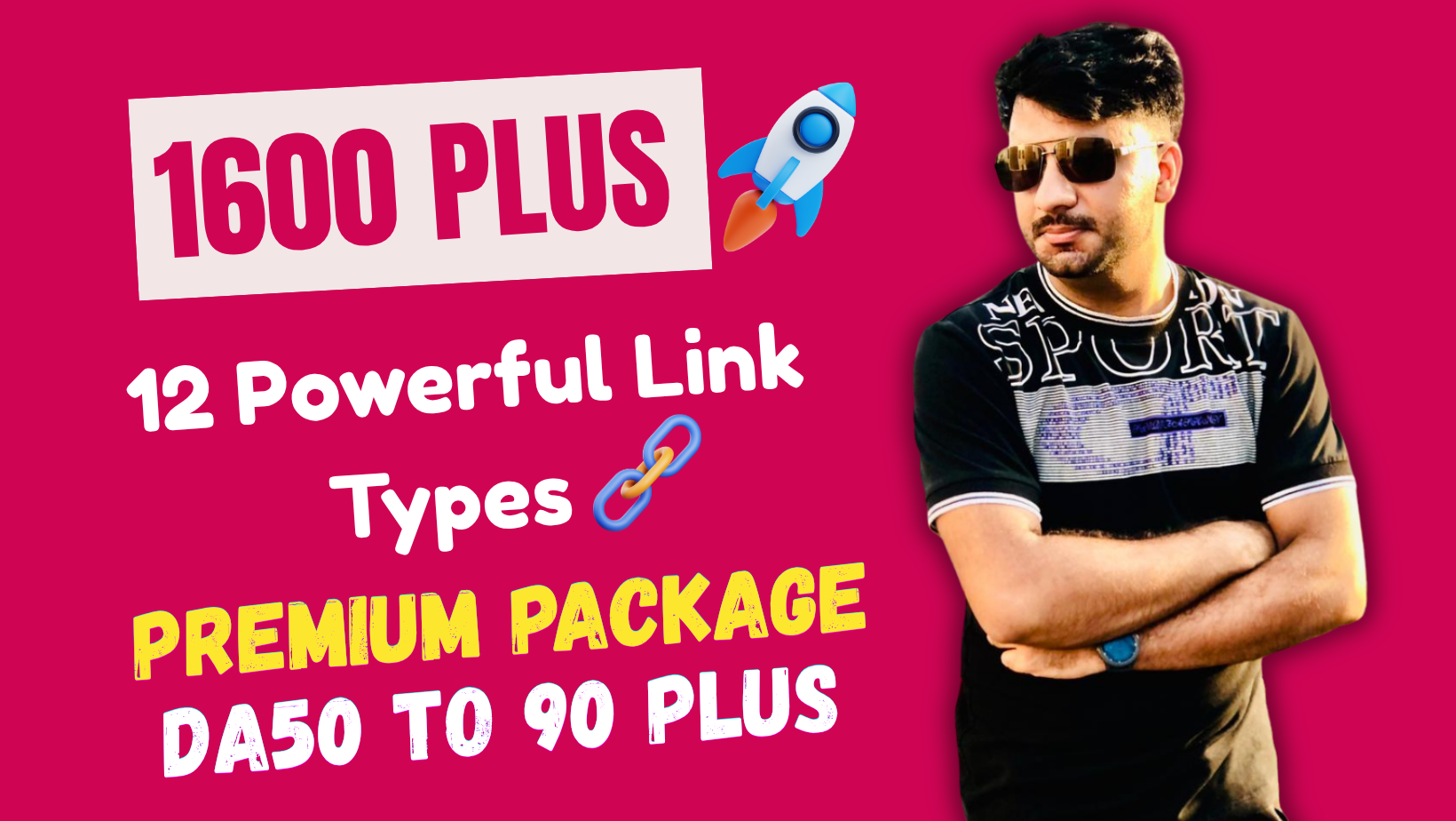  Premium Package 12 Powerful Link Types ( 1600+ Links Total) 