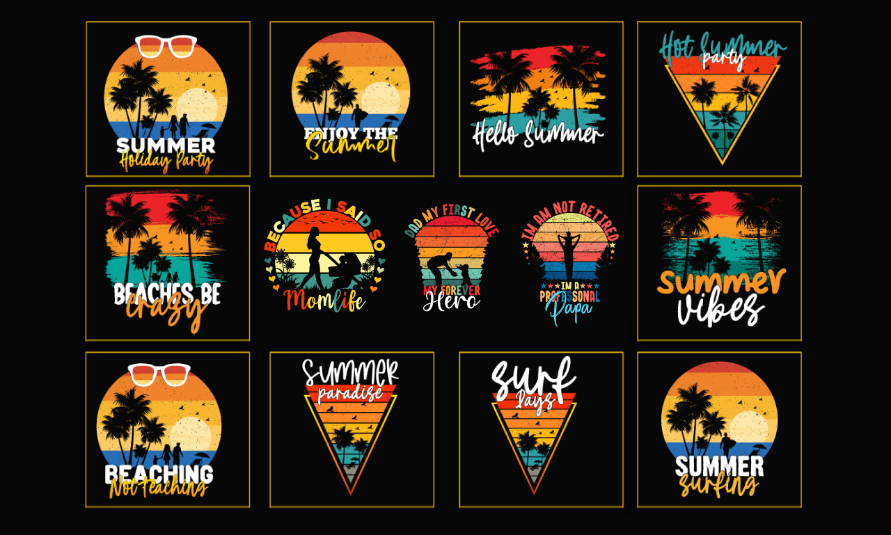 trendy retro vintage t shirt design and creative custom graphic t shirt