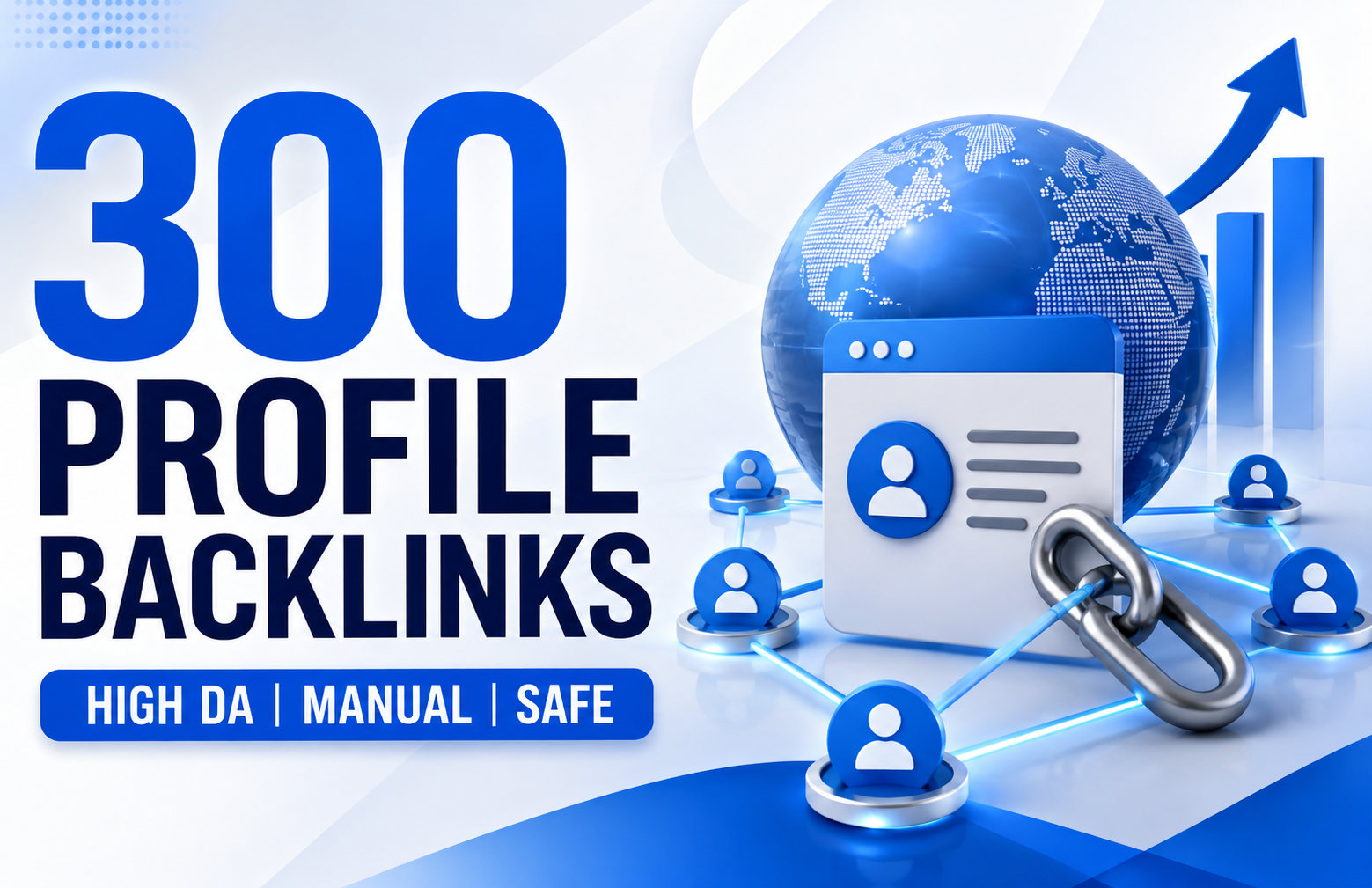 I Will Create 300 High DA Manual Profile Backlinks fo...