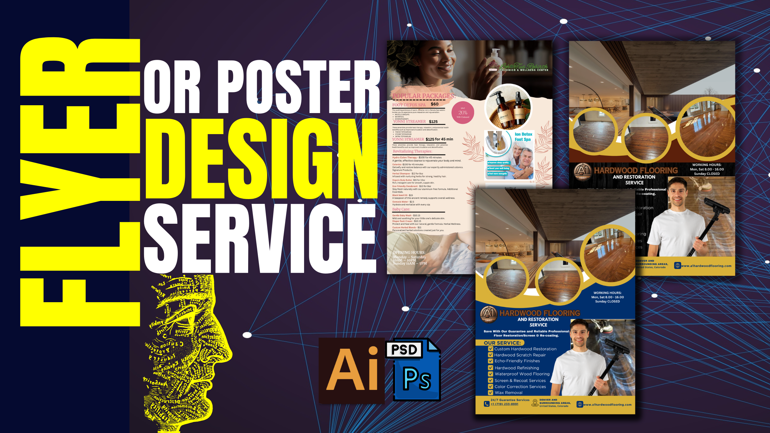 Creative Poster/Banner design service for your busine...