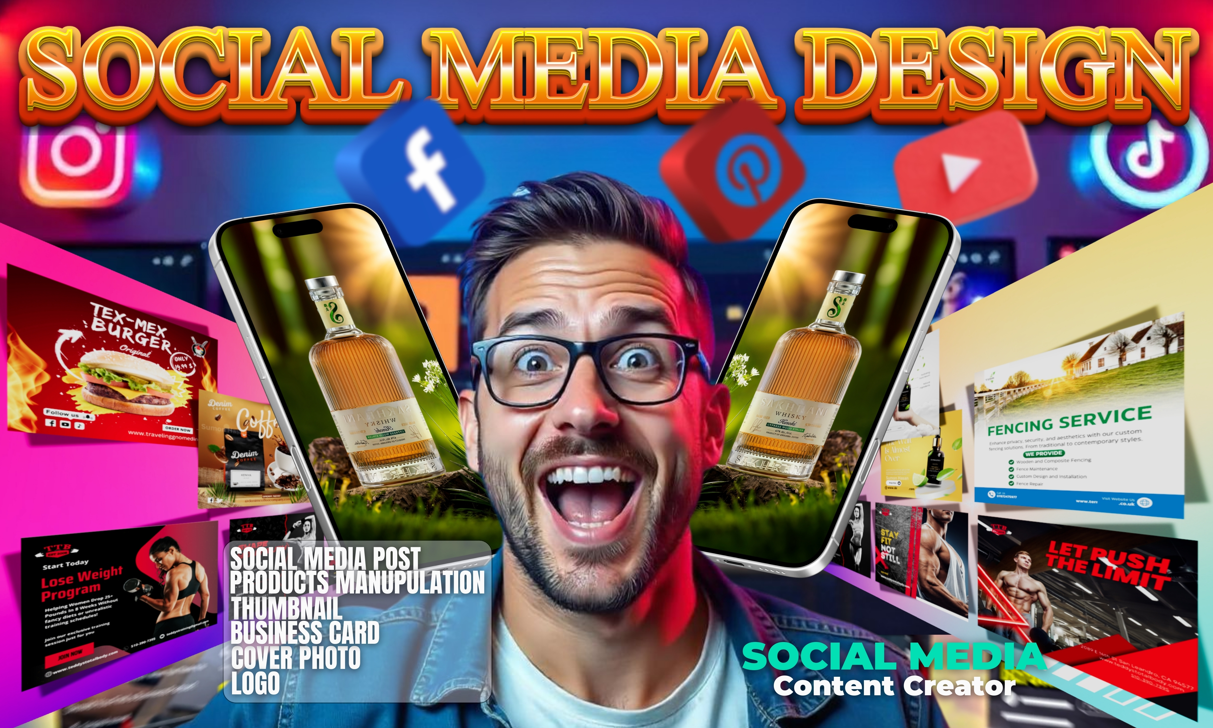 Creative Any Graphics Design Service For your busines...