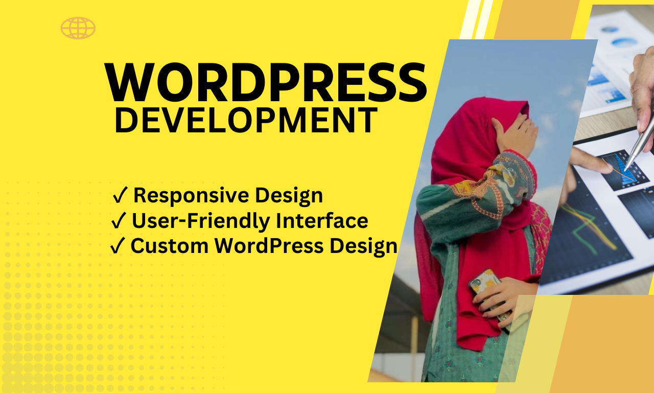 I will develop a professional responsive WordPress we...