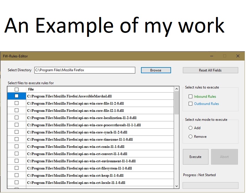 create a web app or software with simple functions