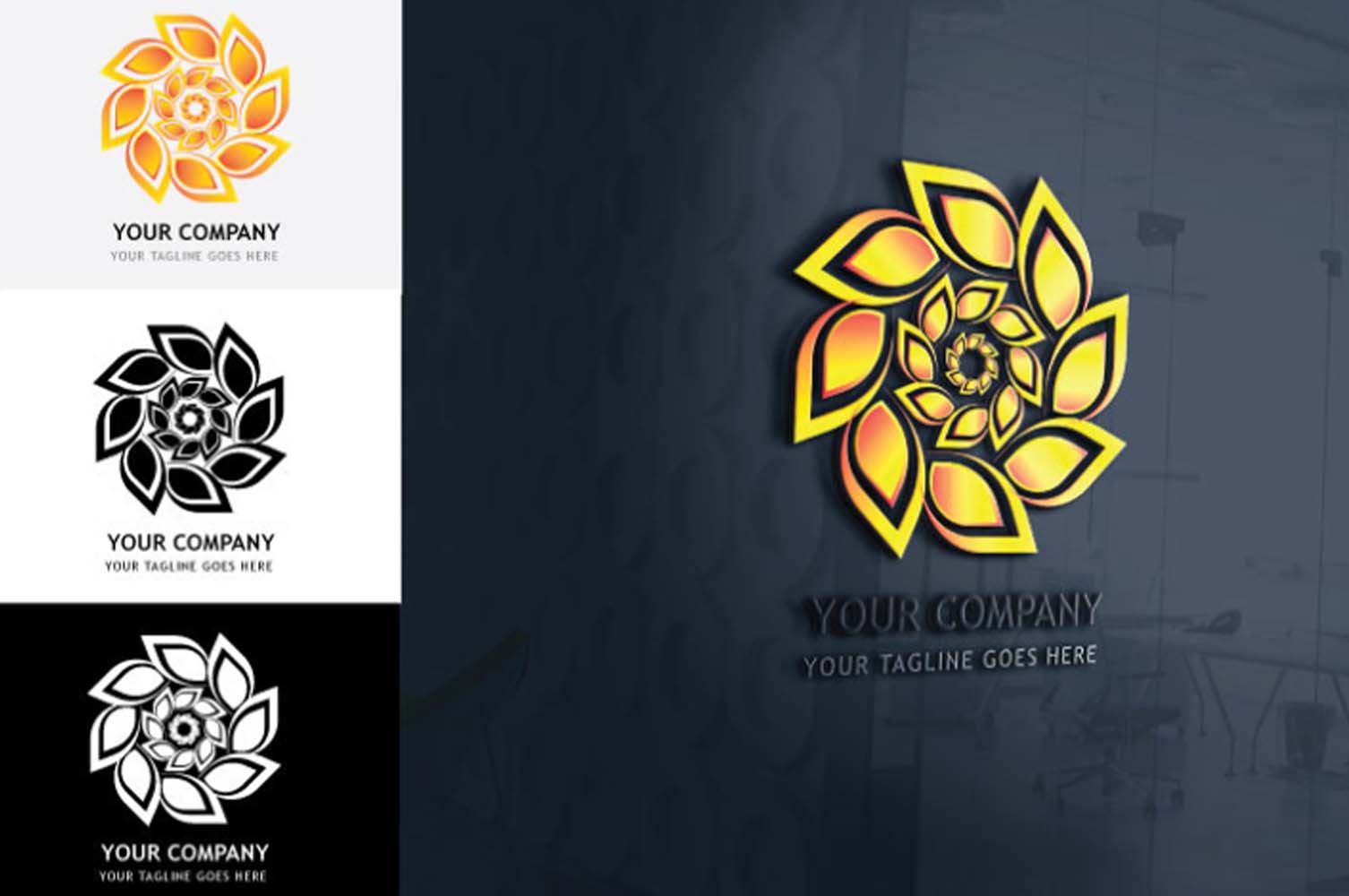 I will do 3 minimalist logo designs and a favicon as a gift