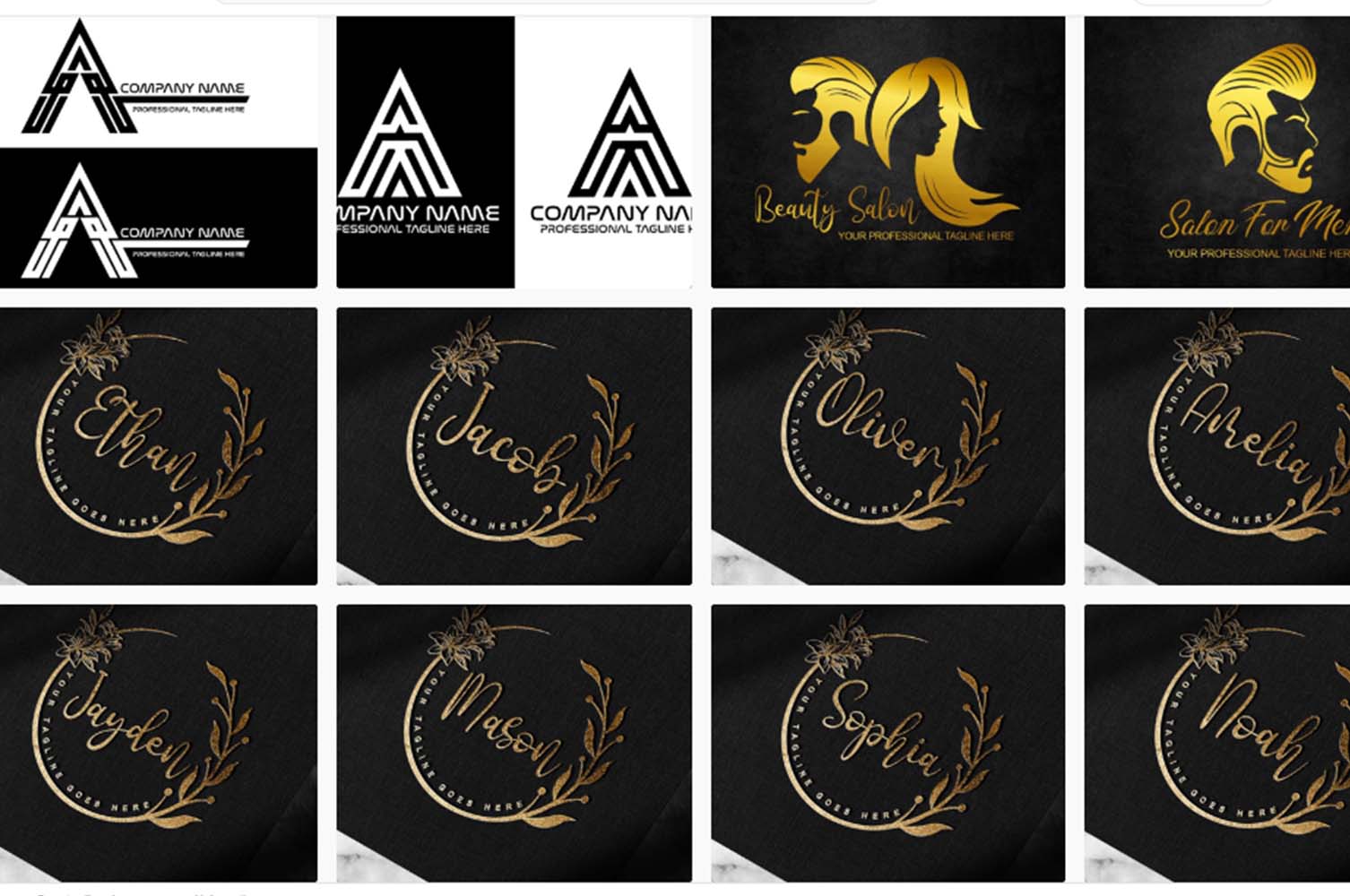 I will do 3 minimalist logo designs and a favicon as a gift