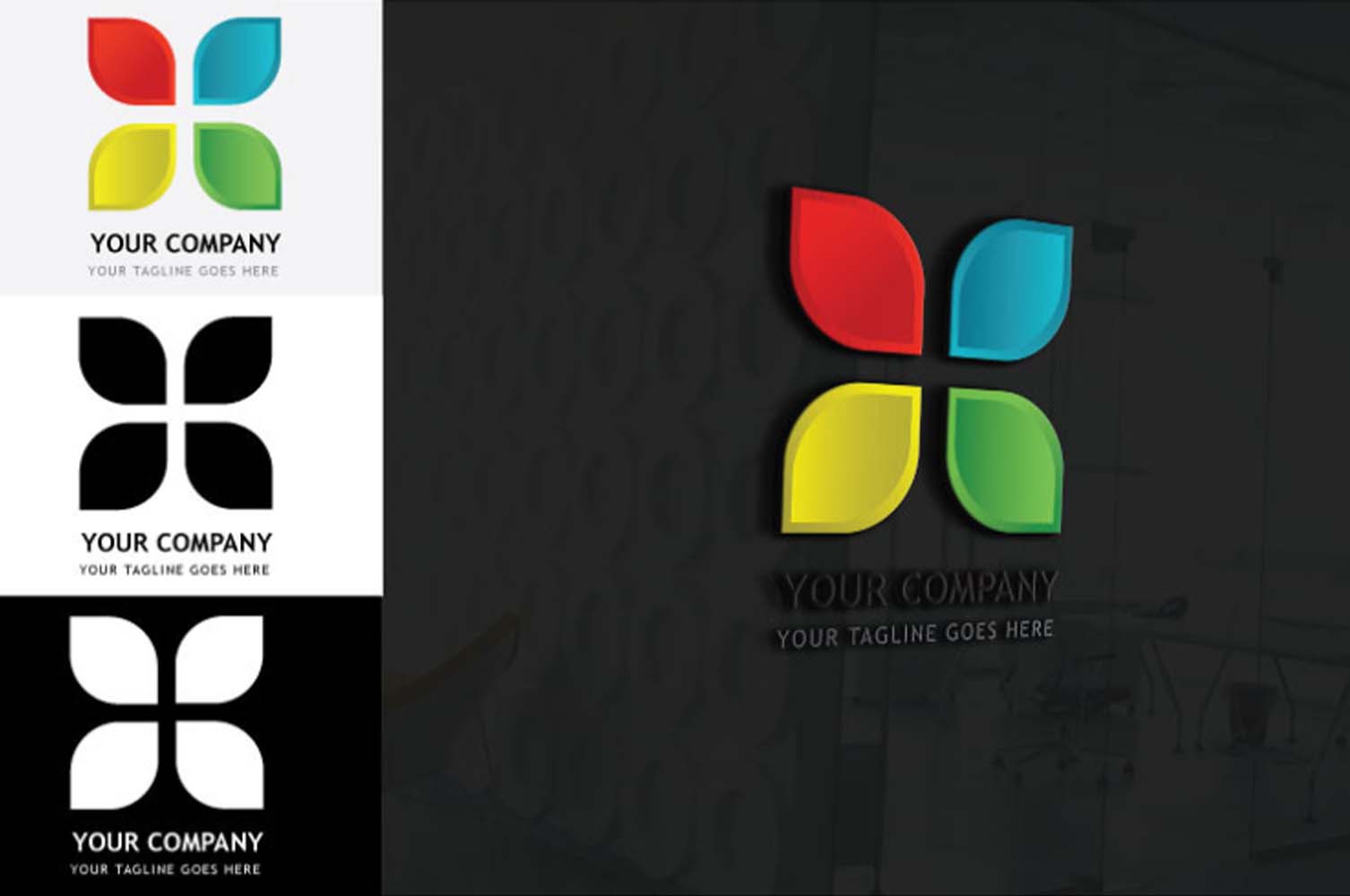 I will do 3 minimalist logo designs and a favicon as a gift