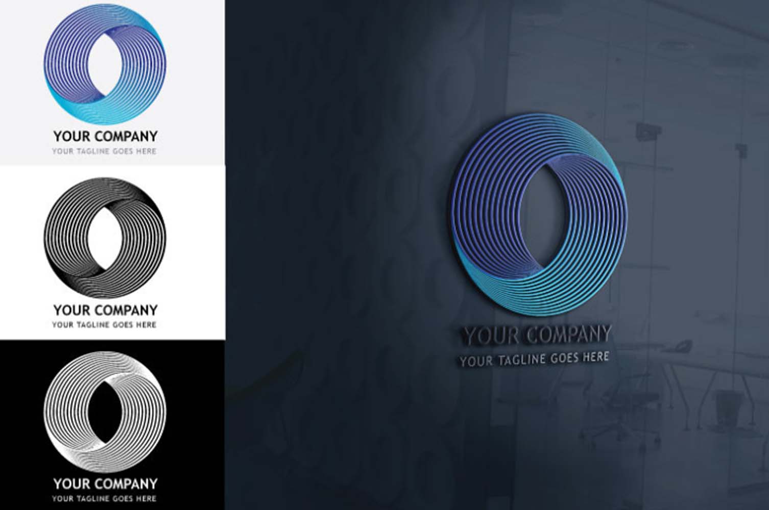 I will do 3 minimalist logo designs and a favicon as a gift