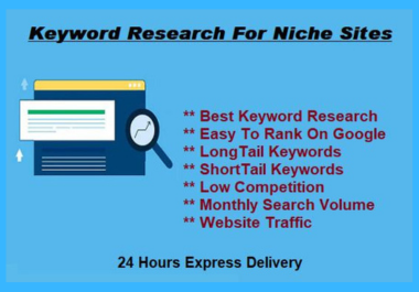 : Comprehensive SEO Keyword Research Service on SEOClerk