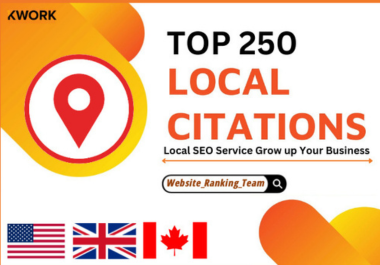 Boost Your Business with 250 High-Quality Local Citat...