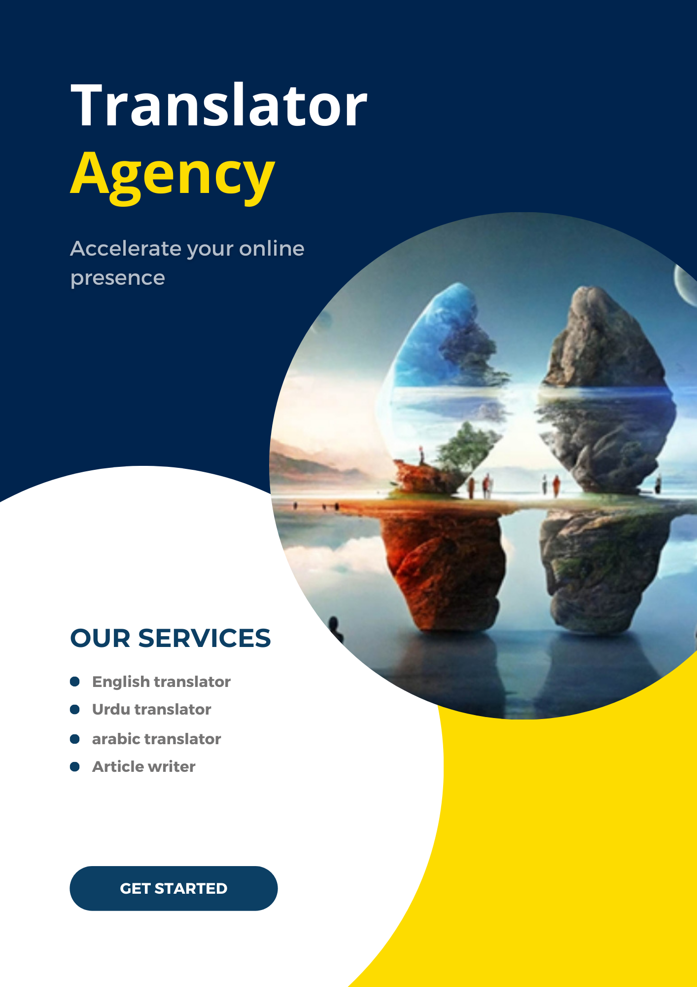 Translate English, Urdu, Arabic german