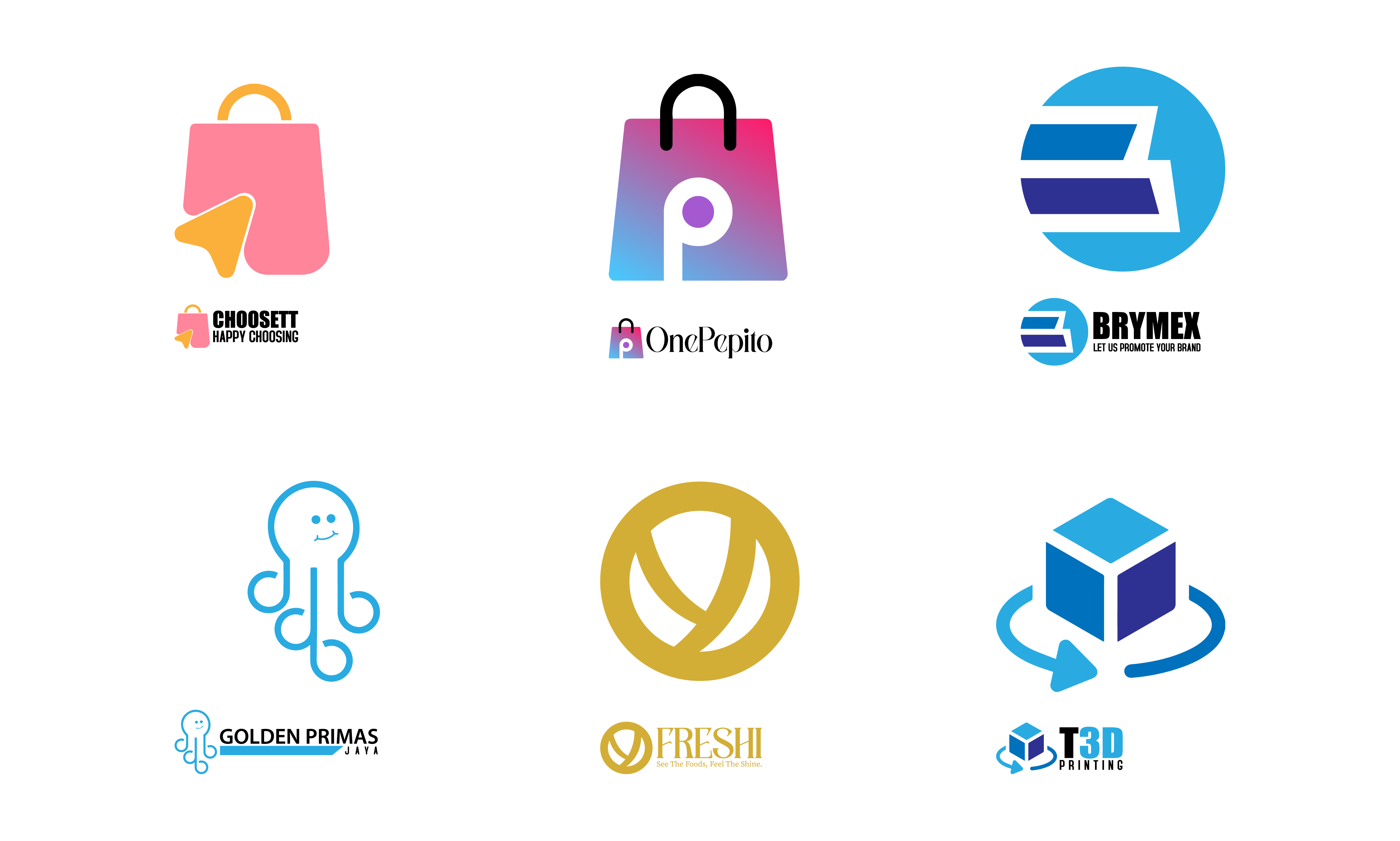 Custom logo design for your brand