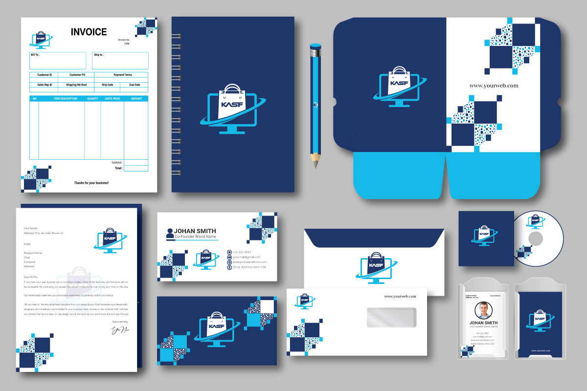 I will do professional business card,letterhead and stationery design