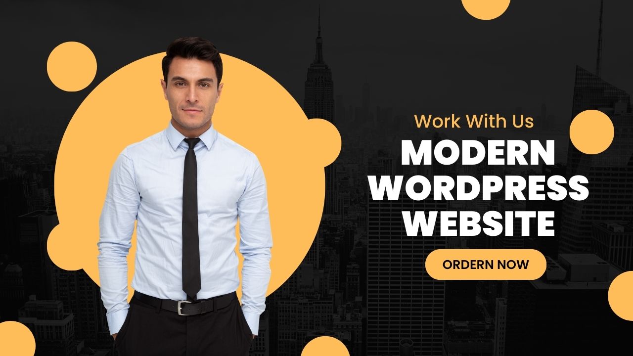 I will build a modern wordpress website for your busi...