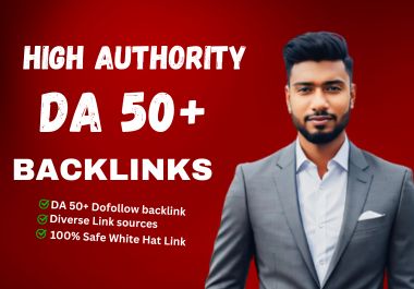 I will Provide 150 SEO backlinks high da authority li...