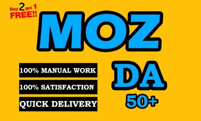 I Will Increase Your Website Moz Da 50 Plus And PA 30...
