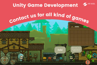 I will develop 3d PC and mobile game in unity game development
