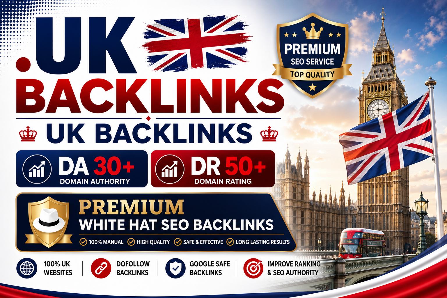 I will create 100 High-Quality. uk united kingdom PBN...