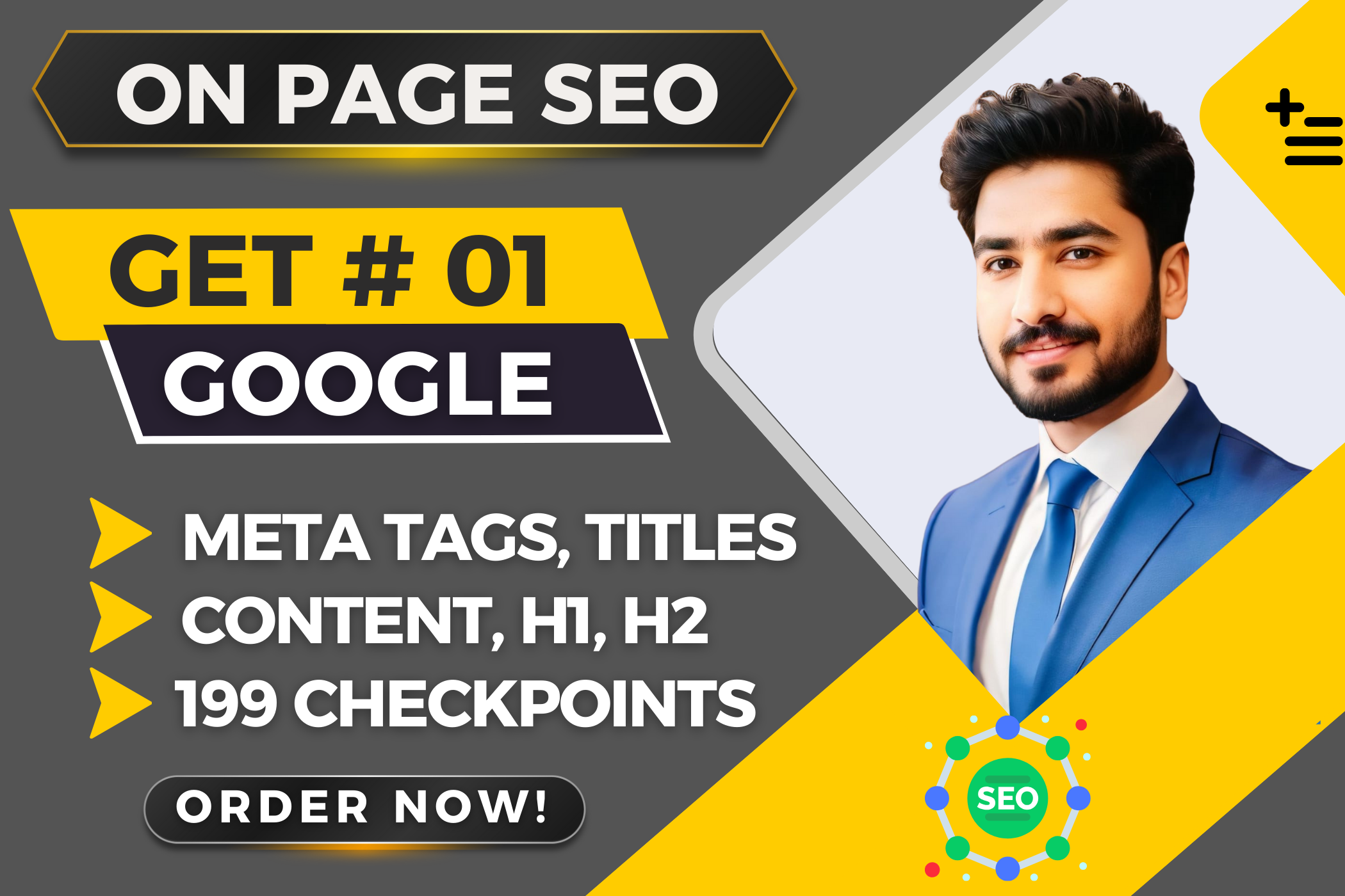 I Will Do On-Page SEO with Full Meta, H1, H2 Optimi...