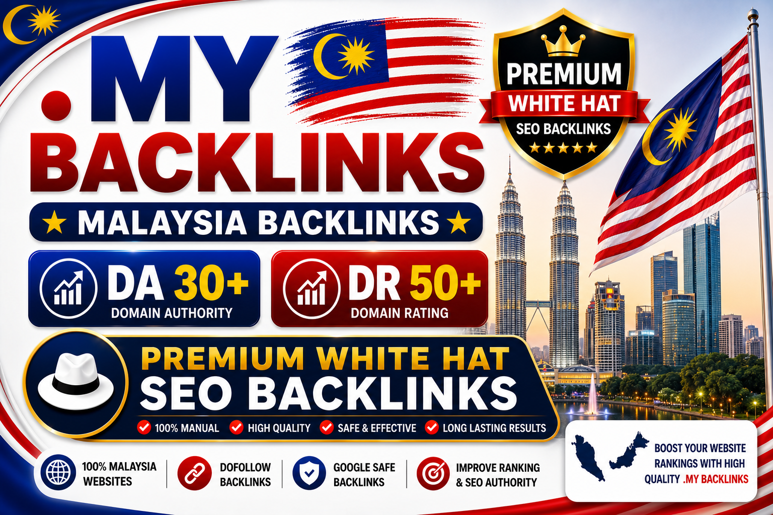 I will create 50 High-Quality .my Malaysia PBN Backlinks 