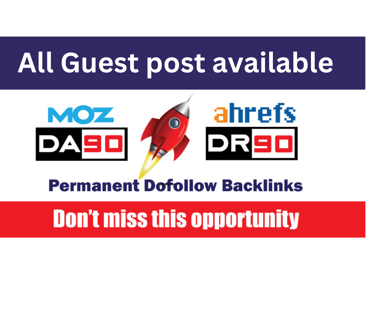 I have premium site for Guest Posting with high DA an...