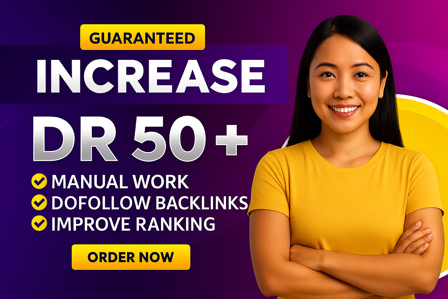 I will Increase your Ahrefs Domain Rating DR 50+ usin...