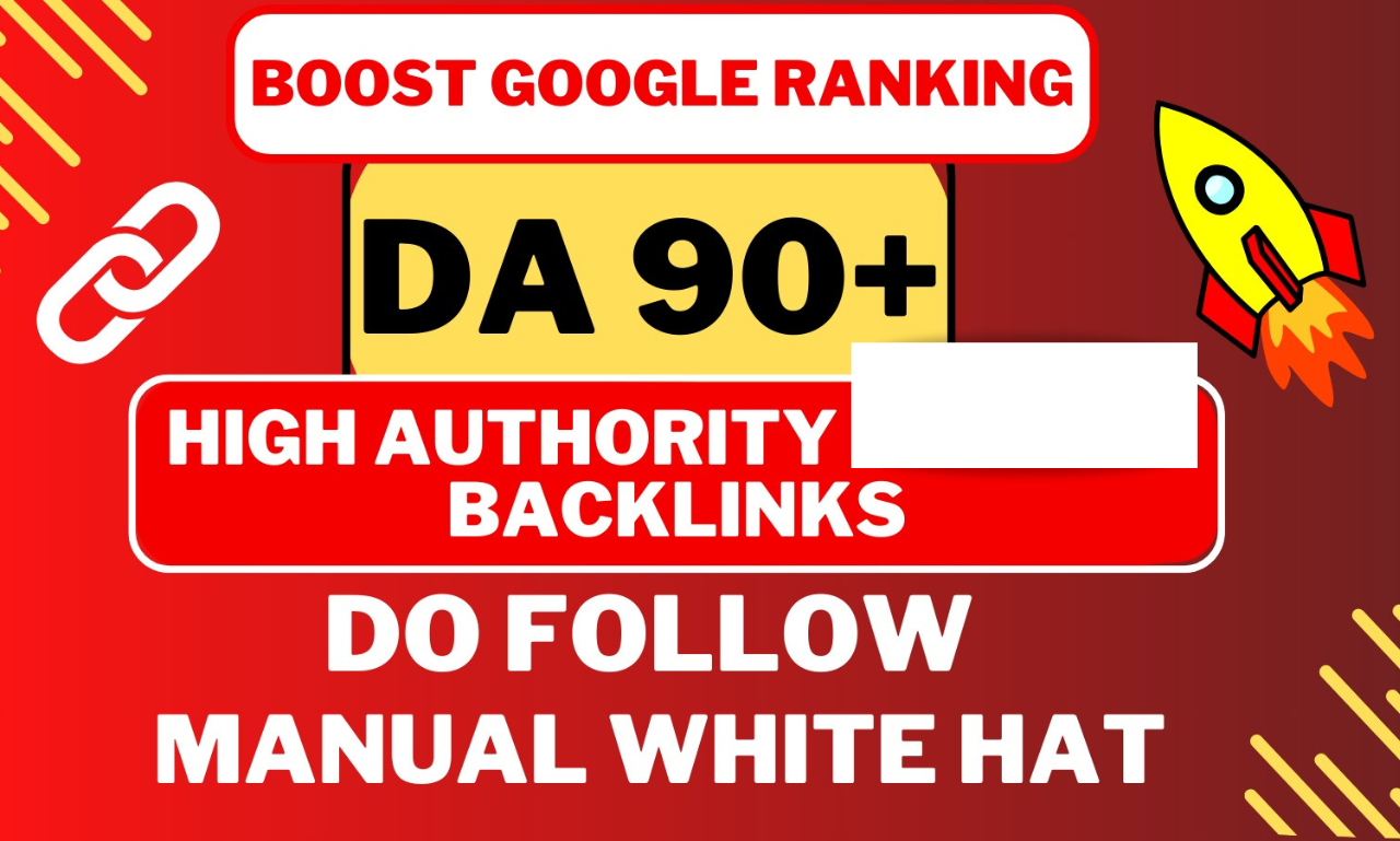 20 High authority DA 90+ Web 2.O Dofollow manual whit...