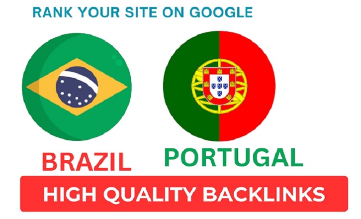 40 high quality brazil/portugal seo backlinks with hi...